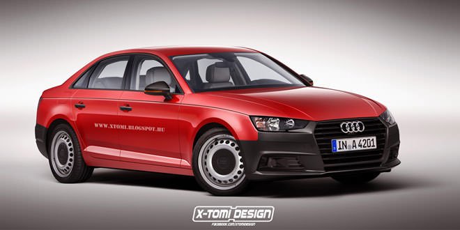 Рендер Audi A4 Base от X-Tomi Design