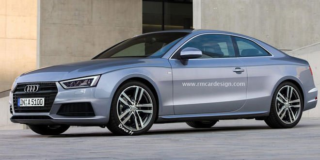 Рендер Audi A5 от rmcardesign.com