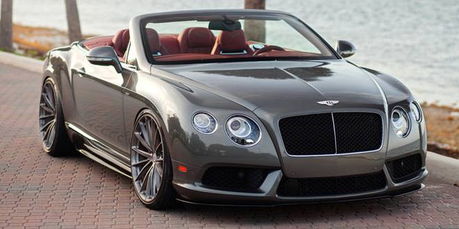 Bentley Continental GTC на дисках HRE