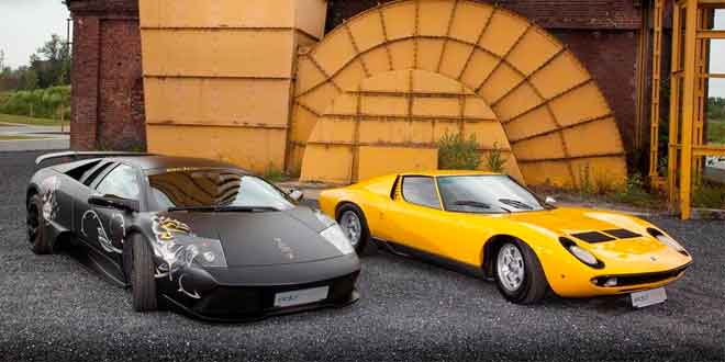 Lamborghini Miura и Murcielago