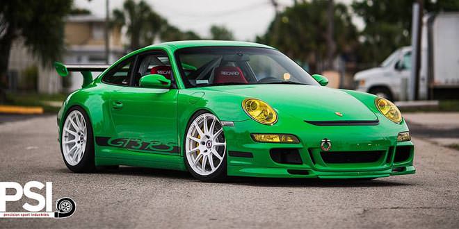 Porsche 911 GT3 RS на дисках HRE