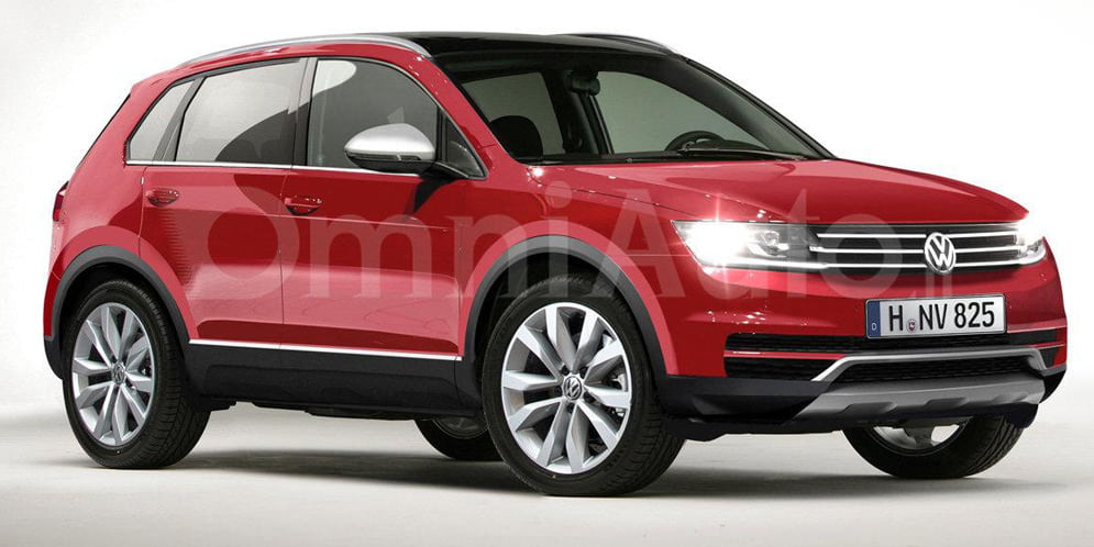 Рендер Volkswagen Tiguan от omniauto.it