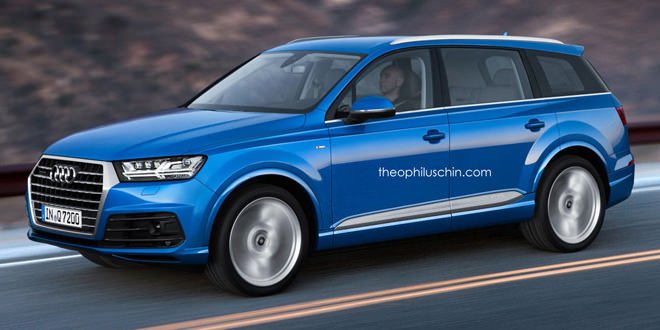 Кроссовер Audi Q7: альтернативная версия неофициально | фото