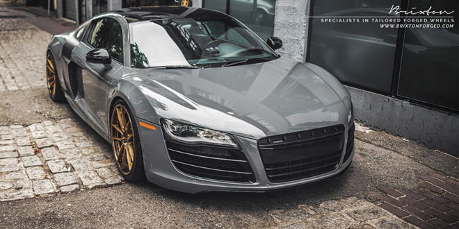 Audi R8 на дисках Brixton Forged