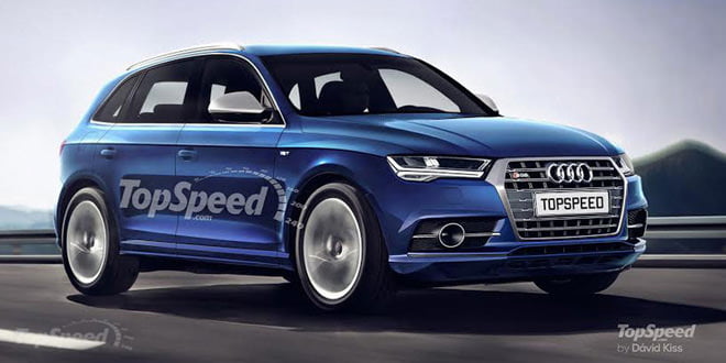 Рендер Audi SQ5 от topspeed.com