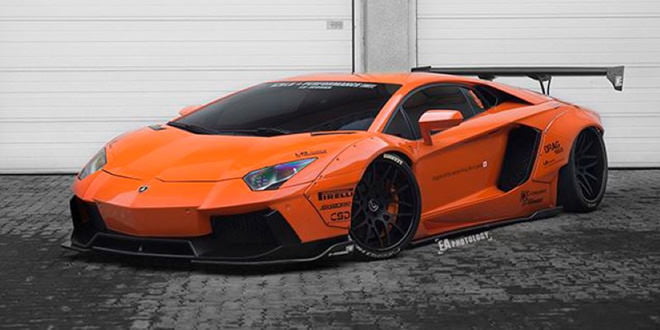 Lamborghini Aventador от Liberty Walk