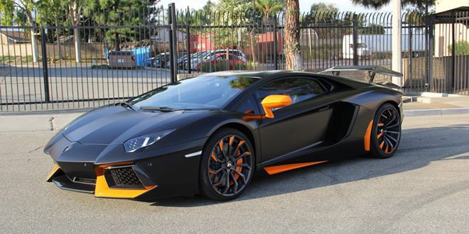 Lamborghini Aventador на дисках Forgiato NAVAJA-ECX