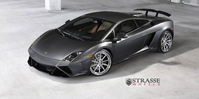 Lamborghini Gallardo на дисках Strasse Wheels