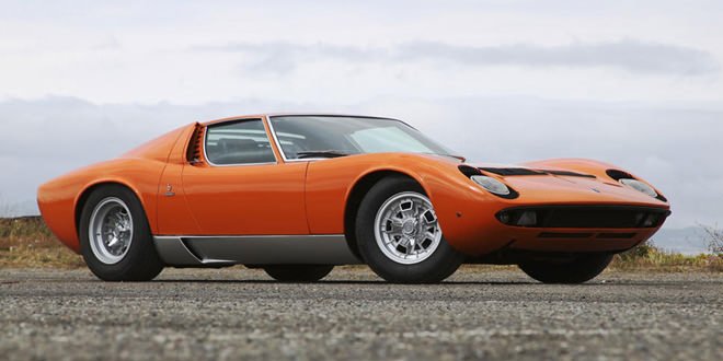 Коллекционный суперкар Lamborghini Miura P400 S 1969 года