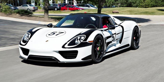 Porsche 918 Spyder в виниле от IND Distribution