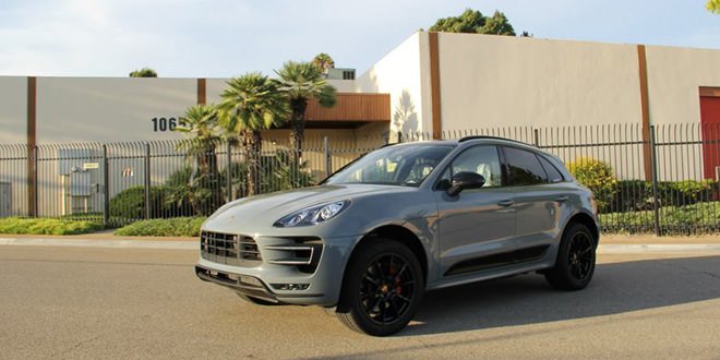 Porsche Macan цвета Dolphin Grey от Impressive Wrap | фото