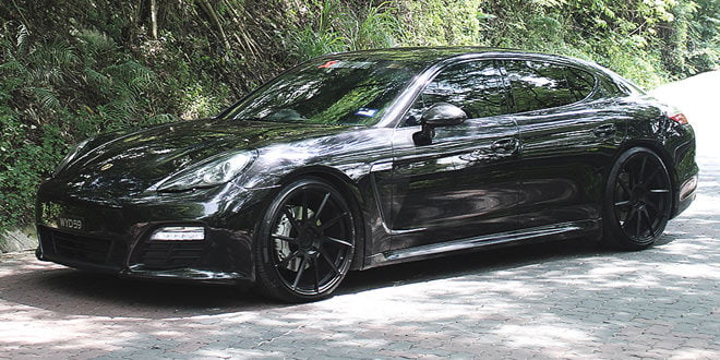 Porsche Panamera 4S на дисках Brixton Forged R10D | фото