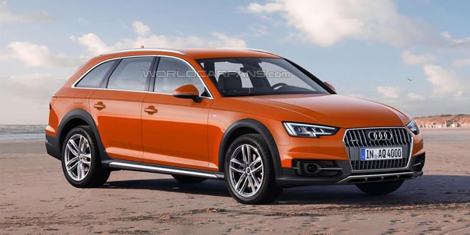 Рендер Audi A4 allroad от WorldCarFans.com