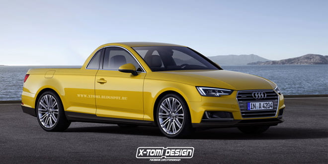 Рендер Audi A4 Pickup от X-Tomi Design