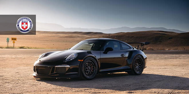 Porsche 911 GT3 RS на дисках HRE Wheels