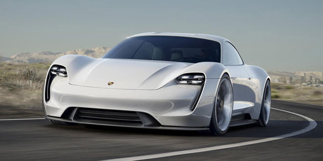 Электрический прототип Porsche Mission E: будущее уже близко
