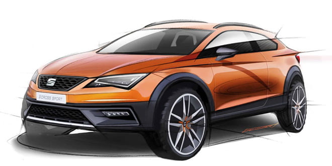 Раскрыт дизайн концепта SEAT Leon Cross Sport | инфо, тизер