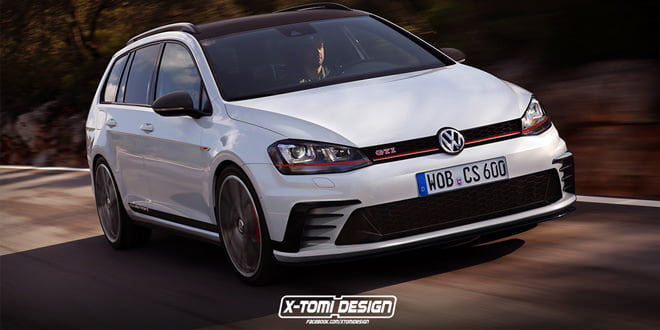 Volkswagen Golf GTI Clubsport Variant от X-Tomi Design