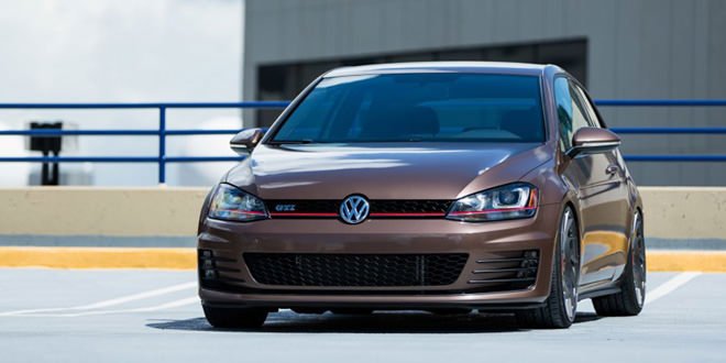 Volkswagen Golf GTI на дисках Vossen VLE-1