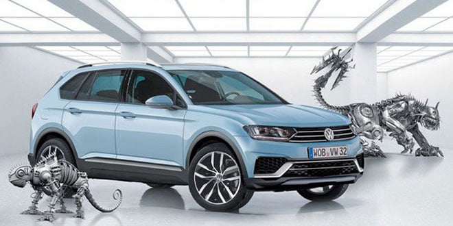 Рендер Volkswagen Tiguan от AutoX.in