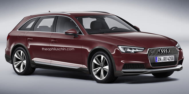 Внедорожный универсал Audi A4 Allroad: неофициальная версия