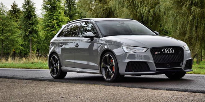 Audi RS3 Sportback цвета Nardo Grey | фото