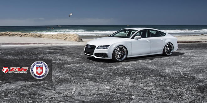 Белая Audi S7 получила апгрейд от TAG Motorsports | фото