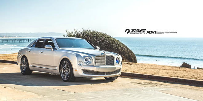 Bentley Mulsanne на 22-дюймовых дисках ADV15 MV2SL | фото