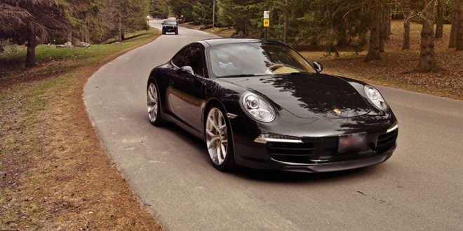 Porsche 911 на дисках PUR от Inspired Autosport | фото