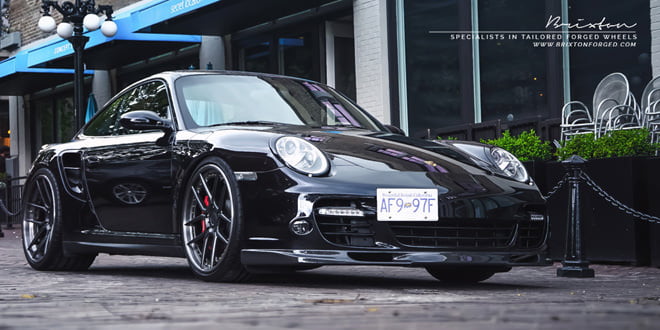 Porsche 911 Turbo на дисках Brixton