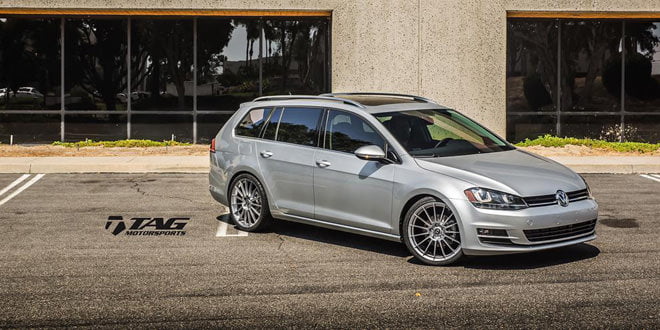 Volkswagen Golf Wagon на дисках HRE. Тюнинг TAG | фото, инфо