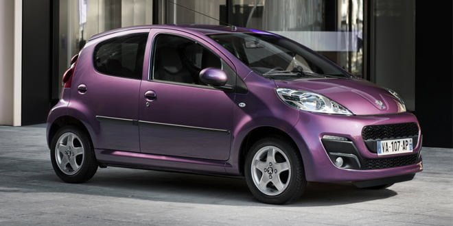 Peugeot 107: городской хэтчбек от салона «ВиДи Элеганс»