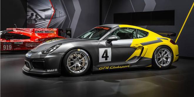 Новый гоночный болид Porsche Cayman GT4 Clubsport | инфо