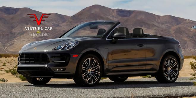 Рендер Porsche Macan Cabriolet