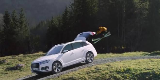 О лыжах и асфальте с новой Audi Q7 | видео
