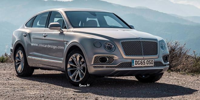 Рендер Bentley Bentayga Coupe от RM Design