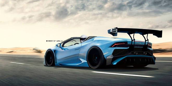 Рендер Lamborghini Huracan Spyder от Bengala