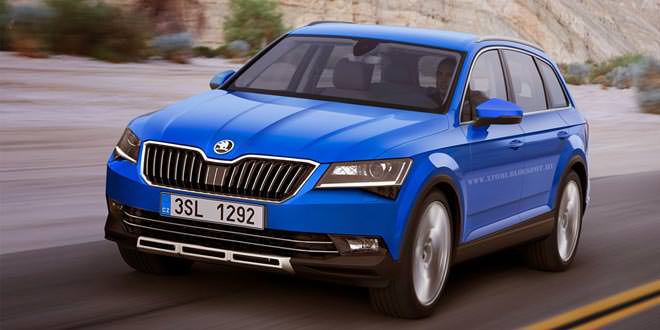 Семиместный кроссовер Skoda покажут осенью 2016 года в Париже