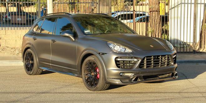 Vorsteiner Porsche Cayenne в виниле Impressive Wrap | фото