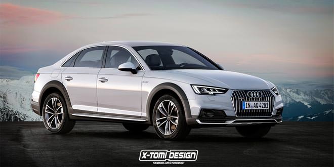 Рендер Audi A4 allroad от X-Tomi Design