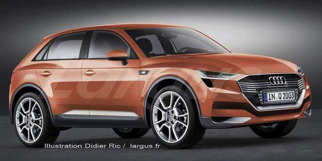 Рендер Audi Q2