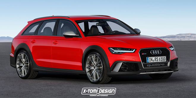 Рендер Audi RS6 allroad от X-Tomi Design