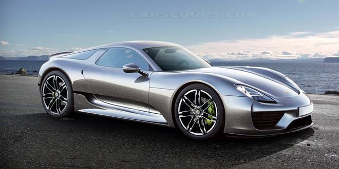 Рендер Porsche 718 от carscoops.com