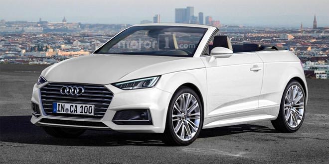 Рендер Audi A1 Cabriolet от motor1.com