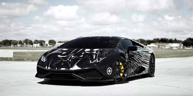 Lamborghini Huracan Darth Vader от Metro Wrapz