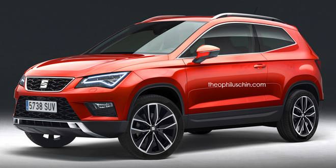 Фантазия на тему: трехдверный SEAT Ateca Coupe | фото, инфо