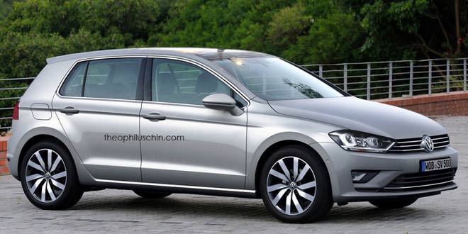 Рендер Volkswagen Golf VIII от theophiluschin.com