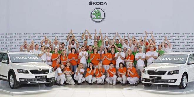 Миллионная Skoda Octavia третьего поколения