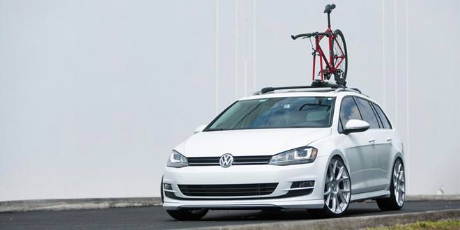 Volkswagen Golf SportWagon на дисках Vossen