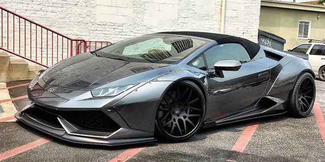 Lamborghini Huracan Spyder в обвесе Liberty Walk